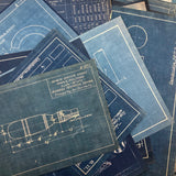 Beautiful Late 19th to Early 20th C. Shop Blueprints