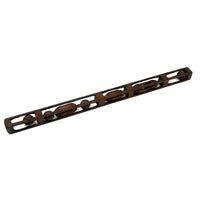 Long Whittled Whimsy with Ball in Cage inside Cage, 17 Inches