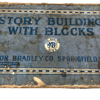 C. 1920s Milton Bradley Story Building Blocks