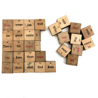 C. 1920s Milton Bradley Story Building Blocks