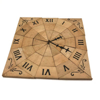 c. 1905 Strauss Double Sided Clock and Calendar Puzzle