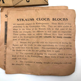 c. 1905 Strauss Double Sided Clock and Calendar Puzzle