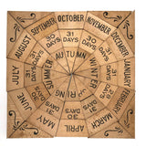 c. 1905 Strauss Double Sided Clock and Calendar Puzzle