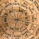 c. 1905 Strauss Double Sided Clock and Calendar Puzzle