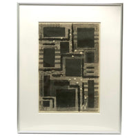 Stunning Photograph of Signed Woven Textile , Newly Framed (Two of Two)