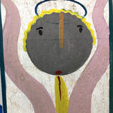 Mose Tolliver, Angel, Paint on Plywood, 1995