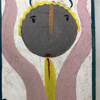 Mose Tolliver, Angel, Paint on Plywood, 1995