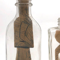 Pair of Double Sided Whimsy People in Bottles!