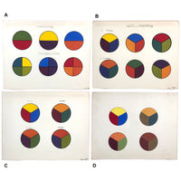 Marion Adolf's c. 1970s Gouache on Paper Color Studies, Sold Individually