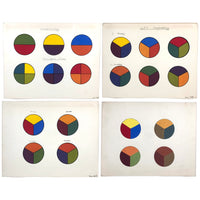 Marion Adolf's c. 1970s Gouache on Paper Color Studies, Sold Individually