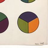 Marion Adolf's c. 1970s Gouache on Paper Color Studies, Sold Individually