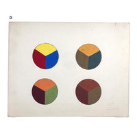 Marion Adolf's c. 1970s Gouache on Paper Color Studies, Sold Individually