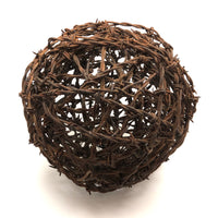 Super Sculptural (and Surreal-esque) Old and Rusty Barbed Wire Ball