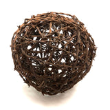 Super Sculptural (and Surreal-esque) Old and Rusty Barbed Wire Ball