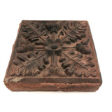 Acorns and Oak Leaves: Scarce and Stunning Large 19th Century American Architectural Terra Cotta Brick