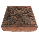 Acorns and Oak Leaves: Scarce and Stunning Large 19th Century American Architectural Terra Cotta Brick