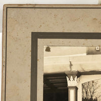 Tower of Soap, Antique Mounted Photo of Epicierie Window Display, Quebec