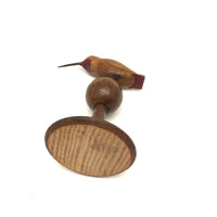 Beautifully Carved Old Ruby Throated Hummingbird