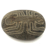 Beautiful Vintage Nazca Lines Incised Stone