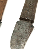 Crudely Beautiful (and Very Sharp!) Pair of Handmade Shiv Type Knives