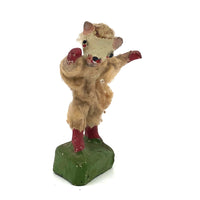 Wonderful Little Figure in Furry Costume with Removable Mask