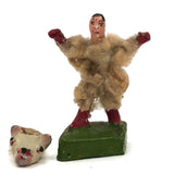 Wonderful Little Figure in Furry Costume with Removable Mask