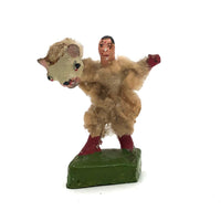 Wonderful Little Figure in Furry Costume with Removable Mask