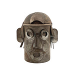 Bits  and Bobs Metal Folk Art Head