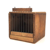 Sweet Old Handmade Cricket or Canary Carrying Cage