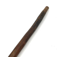 Wonderful Old Walking Stick With Carved Face and Great Patina, Presumed African American