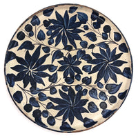 Gorgeous Pair of Handpainted Blue and White Oaxacan Plates