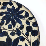 Gorgeous Pair of Handpainted Blue and White Oaxacan Plates