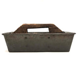 Sweet Old Make Do Wood and Baking Pan Divided Carrying Caddy