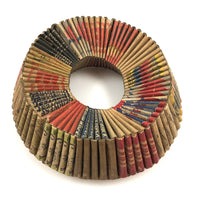 c. 1940s Folk Art Matchbook Wreath