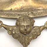 Late 19th/Early 20th Century Gold Plated Silver Foil Italian Mask Ex Voto / Milagro