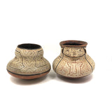 Pair of Mid 20th C. Peruvian Shipibo Vessels