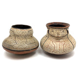 Pair of Mid 20th C. Peruvian Shipibo Vessels