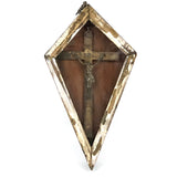 SOLD Very Holy! 19th C.Crucifix in Marvelous Gilded Shadow Box