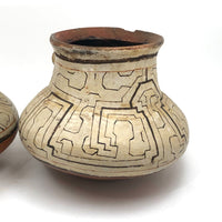 Pair of Mid 20th C. Peruvian Shipibo Vessels