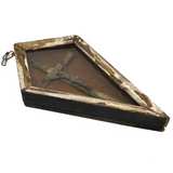 SOLD Very Holy! 19th C.Crucifix in Marvelous Gilded Shadow Box