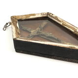 SOLD Very Holy! 19th C.Crucifix in Marvelous Gilded Shadow Box