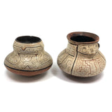 Pair of Mid 20th C. Peruvian Shipibo Vessels