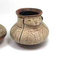 Pair of Mid 20th C. Peruvian Shipibo Vessels