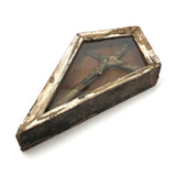 SOLD Very Holy! 19th C.Crucifix in Marvelous Gilded Shadow Box