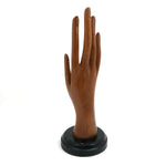 SOLD Lovely Old Carved Glove Mannequin with Jointed Thumb