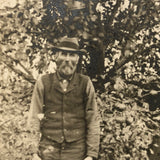 The Apple Pickers, Wonderful Antique Real Photo Postcard