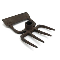 Beautiful Antique Iron Rake-Hoe Head