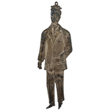 Man in Suit, Charming and Much Patinated Milagro, Earlyish 20th C. Italian