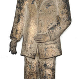 Man in Suit, Charming and Much Patinated Milagro, Earlyish 20th C. Italian