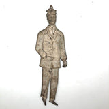 Man in Suit, Charming and Much Patinated Milagro, Earlyish 20th C. Italian